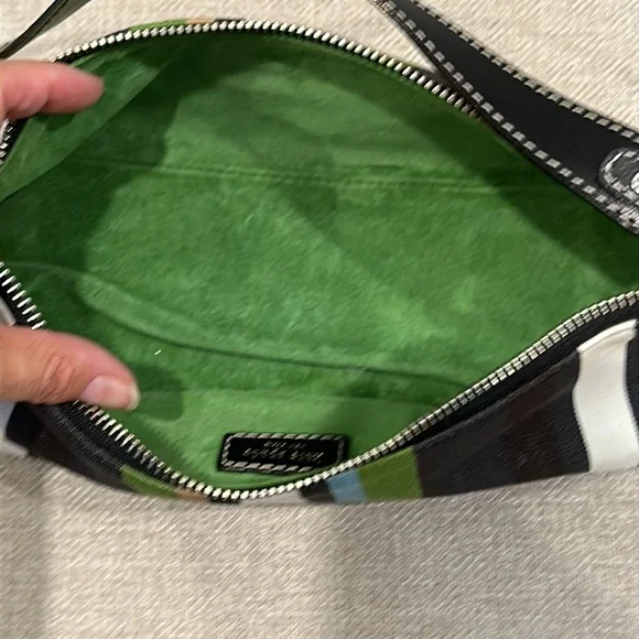 Kate Spade Striped Handbag Vintage - Picture 9 of 10